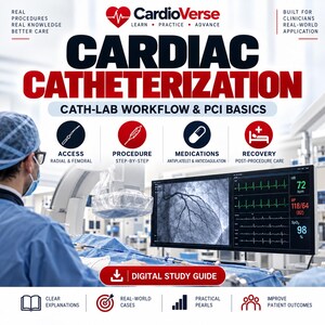 Cardiac Catheterization Study Guide | Cath Lab Procedure & PCI Basics