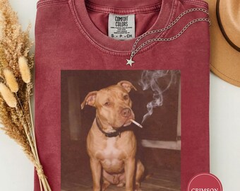 pitbull smoking cigarette Art Smoky Pitbull Head, Pitbull Hat Smoking, Dog Smoking" Art Board Available in multiple colors Smoky pitbull head, pitbull hat