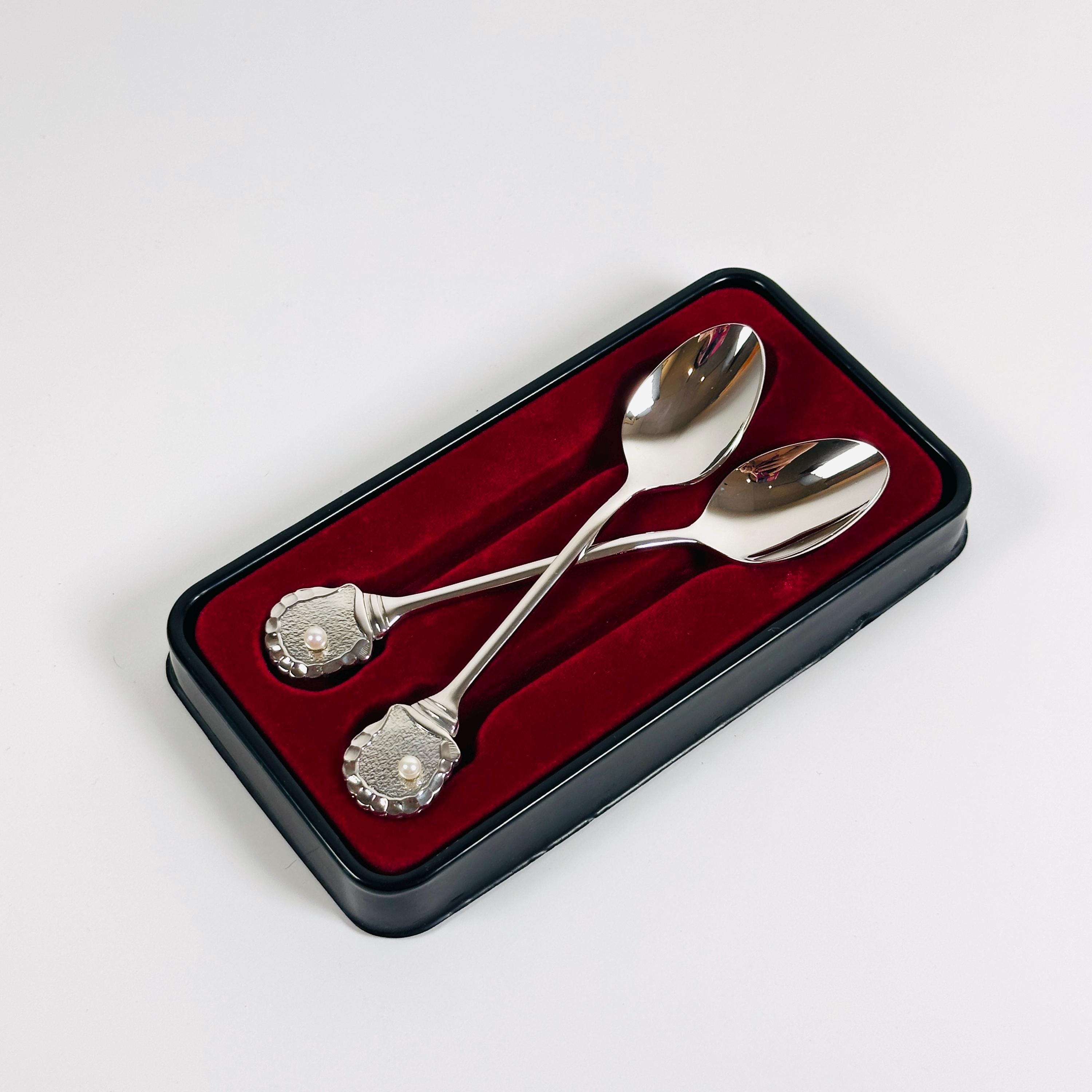 Mikimoto Pearl Spoon - Etsy