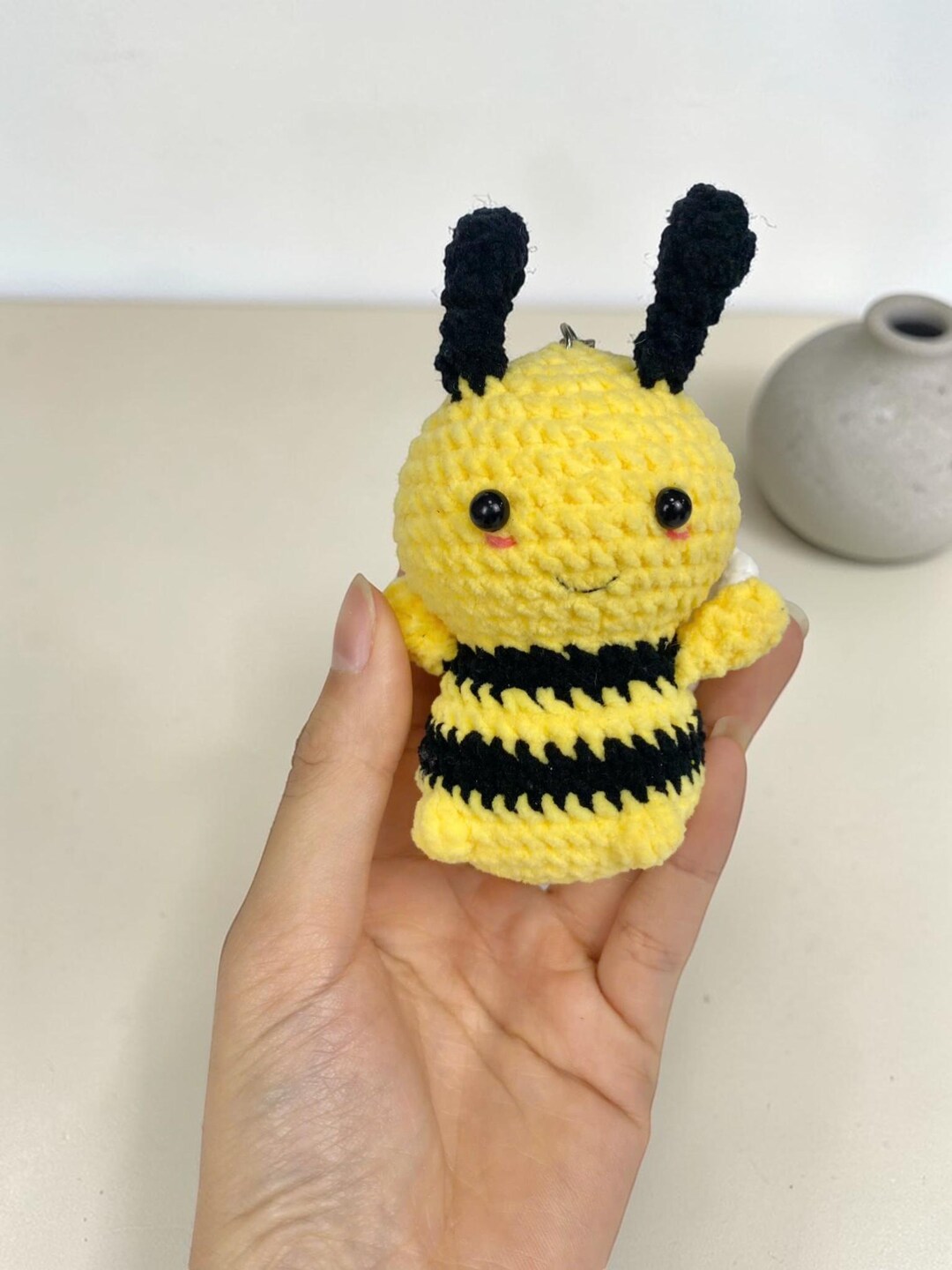Bee Crochet Pattern PDF, Amigurumi Bee, Honey Bee Plush Toy - Etsy