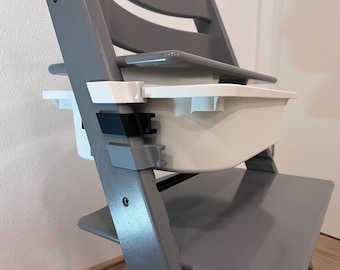 Tripp Trapp zu Trofast Adapter - für Gitterkorb und Kunststoffbox - 25mm - Haken zum aufhängen