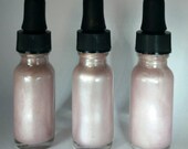 Liquid Highlighter Pale pink shimmer Vegan Natural Summer Sparkle Glow Mineral Makeup Vegan Natural Pigmented Organic MOONSTRUCK GLO