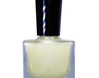 CREAM PUFF -Iridescent gold - Cream Gloss Nail Polish - Vegan - free From harsh Chemicals - indie  - Shiny glossy manicure