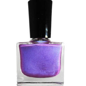 POSH - Irisierend - Duo Chrom Lila Rosa Violett - Micro Glitter Nagellack - Nail Art Lack - Decklack - Luster Pearl - Vegan Friendly