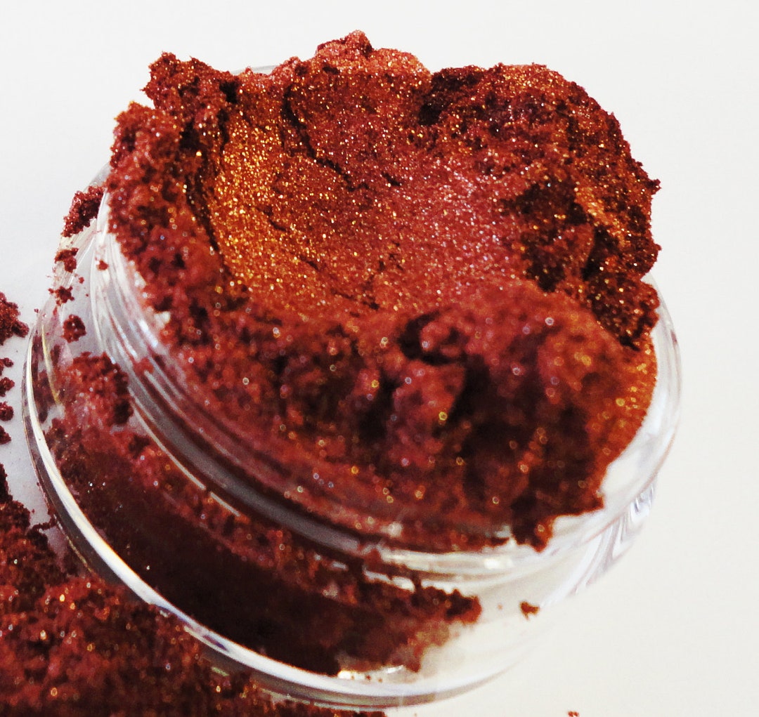 TEMPEST Metallic Copper Gold Eye Shadow Vegan Natural Smokey Eyes Shimmer Mineral Makeup