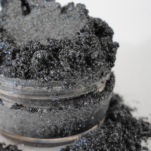 WINTER |Gray Eyeshadow |Dark |Shimmer |Luster| Smokey Eyes |Gothic  |Eyeliner  |Mineral Makeup  |Eye Shadow |5g Sifter Jar