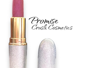 Pink Gold Duo Chrome Lipstick: Vegan Cream Formula