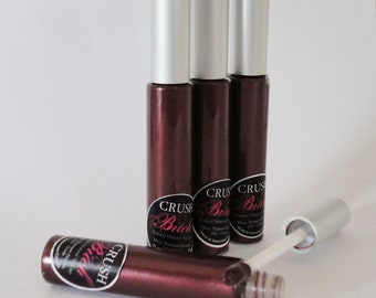 BITCH - Deep Purple - Violet Plum Lip Gloss - Makeup Mineral -  Vegan Lip Stick - Pigmented shimmer - liquid - thick glossy