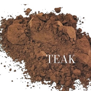 TEAK -Matte - Brown - Eyeshadow - Natural - Deep Dark Brown - Eyeliner - organic -  Makeup - Eye shadow - Mineral Makeup - Vegan Natural