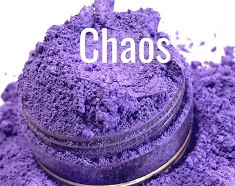 CHAOS-Matte Eyeshadow |medium lavender Purple Eye Shadow |Mineral Makeup |Vegan Natural