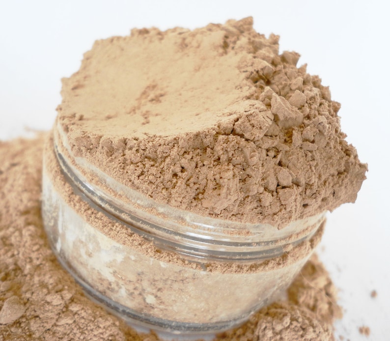 Foundation Mineral Makeup Asian Skintone Honey Beige Vegan Natural Ingredients Large 30g Sifter Jar Make Up image 3