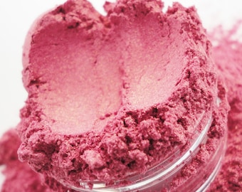 PINK MARTINI, Sombra de ojos rosa brillante, Metálico, Brillante, Rosa Duo Chrome, Vegano, Maquillaje mineral, Pigmentado, Crush Cosmetics