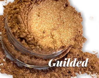 GUILDED,  Rose Gold Eyeshadow, Metallic, Eyeliner, Pigmented, Shimmer, Vegan, Mineral Makeup, Natural Ingredients, Crush cosmetics