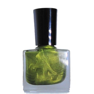 KRYPTONITE Lime Green Nail Polish: Vegan, 5-Chemical Free Formula