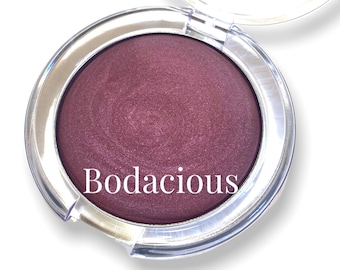 Watercolor Creme Blush-BODACIOUS Babe- Raspberry Red Cheek Color- Sheer to Buildable - Mineral Makeup- Cheek Color