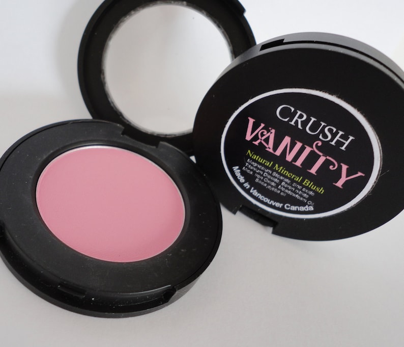 Vanity Pink Mineral Makeup Blush Pressed Make Up Rouge image 1