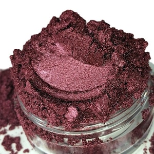 Burgundy Red Eyeshadow Raspberry Natural vegan organic Luster Eye shadow Mineral Make up eyeliner 10g Sifter Jar Eye Shadow BODACIOUS