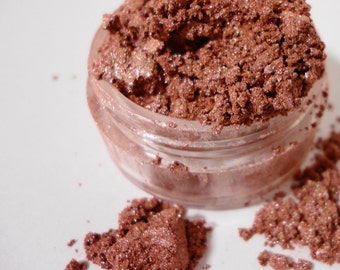 LITTLE SECRET, Sombra Dusty Rose, Vegana, Brilho, Ingredientes Naturais, Maquiagem Mineral, Pigmentada, Delineador, Crush Cosmetics