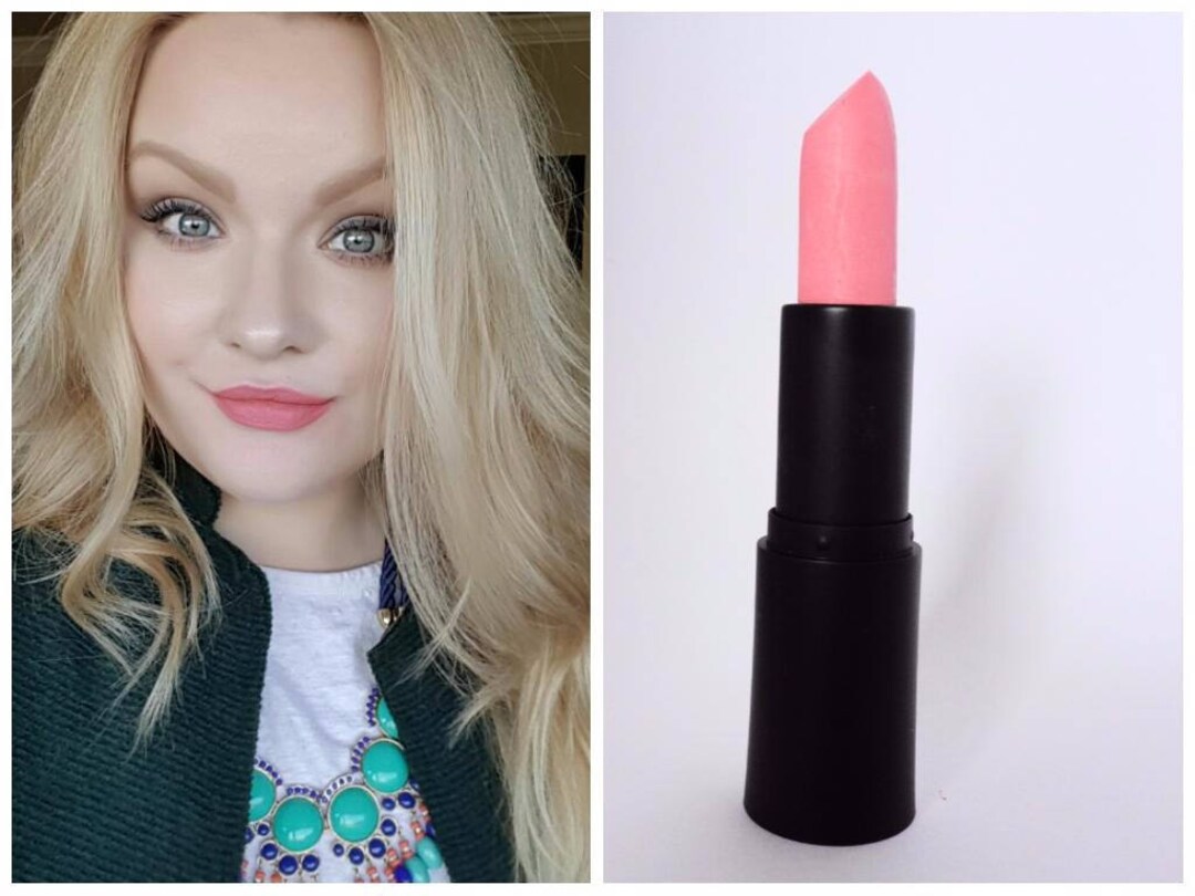 Peach pink lipstick discount