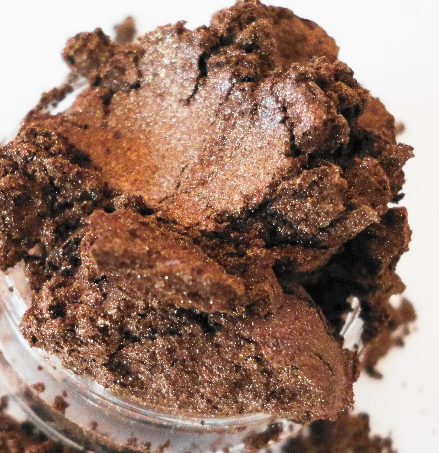 Chanterelle Bronze Brown Eyeshadow: Vegan Shimmer Mineral Makeup