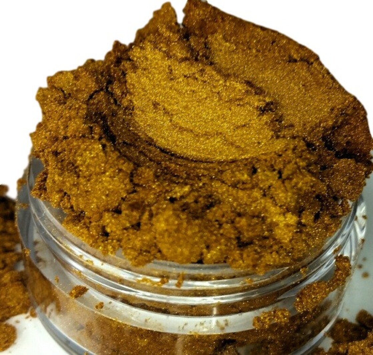 MYSTIQUE Green Emerald Evergreen Mineral Eyeshadow Sifter Jar Etsy