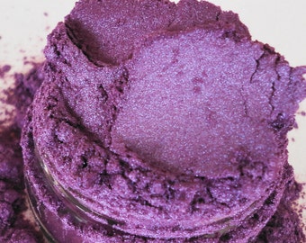 POSH Purple Violet EyeShadow Shimmer Glitter Makeup Mineral Smokey Eyes Natural Vegan Eye Shadow Cosmetics Petite 5gram jar  Sparkle