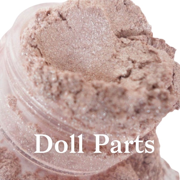 DOLL PARTS - Pink EyeShadow - Icy Pale-  Shimmer- Highlighter - Eye Shadow - 10g Sifter Jar - Shimmer Glitter  - Natural Organic Vegan