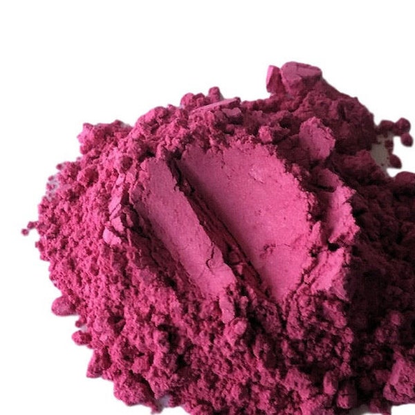 ATOM BOMB - Pink Matte Eyeshadow Hot Pink  Makeup Eye Shadow Loose  Mineral Makeup Vegan Natural Organic Smokey Eyes Pigmented