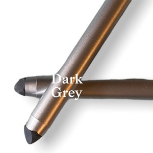 Dark Grey -jumbo Eyeliner Pencil - Chubby - Deep Dark Grey- Smokey Eyes