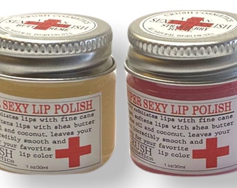 Veganer Lippenlack: Bio-Sheabutter, Lippenpeeling