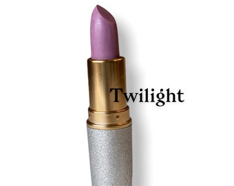 Twilight-Purple lilac Lipstick -  Semi  Matte - Natural Formula - Paraben Free - Mineral Makeup - Cream lipstick - Vegan Natural