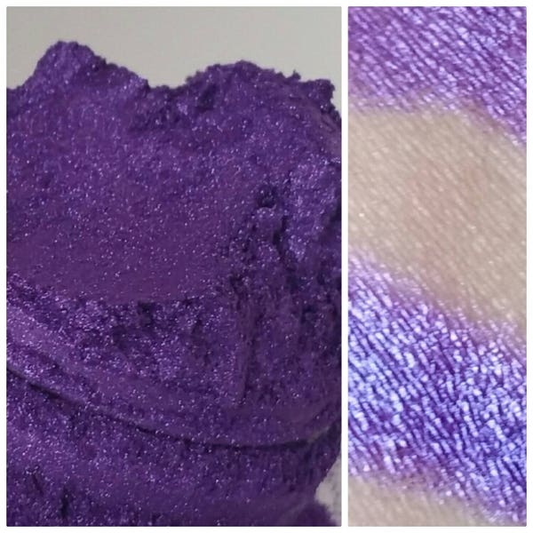 Eyeshadow Purple Smokey Etsy