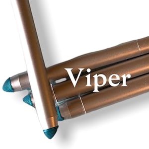 Viper -Jumbo Eyeliner Pencil - Chubby - Metallic Turquoise Blue- Smokey Eyes - Eyeshadow -smooth creamy texture