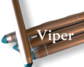 Viper -Jumbo Eyeliner Pencil - Chubby - Metallic Turquoise Blue- Smokey Eyes - Eyeshadow -smooth creamy texture