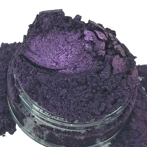Jane Doe - Dark Violet -  Purple - Mineral Eye Shadow -  Shimmer - Metallic- 10g Sifter Jar - eyeshadow - Vegan - mineral - Mica