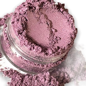 Passionflower -Light Purple Eyeshadow-Lilac Shimmer Mineral Makeup -EyeShadow -10g Sifter Jar -Vegan -Natural