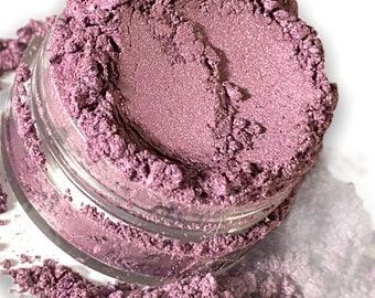 Passionflower -Light Purple Eyeshadow-Lilac Shimmer Mineral Makeup -EyeShadow -10g Sifter Jar -Vegan -Natural