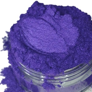 Pixie  PurpleViolet  Plum  Mineral Eye Shadow 10g Sifter Jar Gray eyeshadow Vegan Natural mineral Mica Makeup