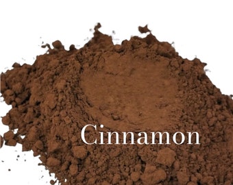 CINNAMON  - Brown  Matte  Eyeshadow - Natural organic - Makeup Eye shadow -  Eye Shadow   - Mineral Makeup Vegan -Pigmented