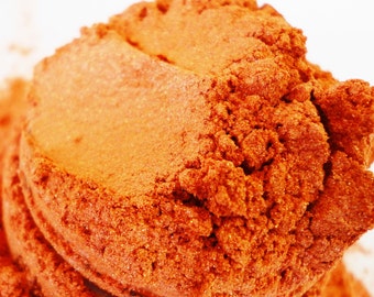 NIRVANA, Gold Orange Shimmer Eyeshadow, Vegan, Eyeliner, Mineral Makeup , Natural Ingredients, Pigmented, Crush Cosmetics