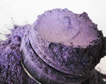 DEVIANT- Dark purple - shimmer Luster - Eyeshadow- Shimmer-  Mineral Makeup - 10g Sifter Jar -  Eye Shadow - Smokey eyes