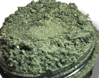 FRESH - Forest Green - Eyeshadow - Shimmer - Luster Mineral Makeup - Eye Shadow - Green Eyeliner