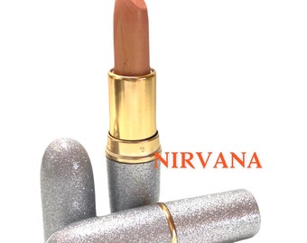 NIRVANA - pale orange coral-  Lipstick- Cream Formula - Makeup Mineral -  Vegan Natural-  Pigmented