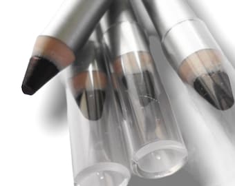 TRUE BROWN, Chubby thick  Eyeliner Pencil, Pigmented, Vegan Makeup, Natural Ingredients, Smokey Eyes, Dark Brown Chocolate, Crush Cosmetics