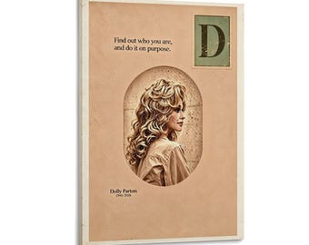 DOLLY PARTON Inspired Art Print Poster Wall Art Picture Painting Poster Canvas Print Artworks Bedroom Living Room Decor