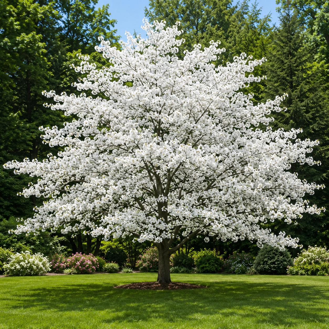 White Dogwood Tree Cornus florida Bare Root 12-24" Tall Elegant Flowering Landscape Tree