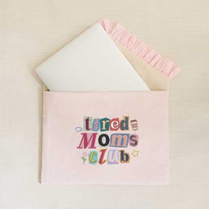 Tired Moms Club Embroidery Design, Embroidery Coffee, Coffee Lover Gift, Mother's Day Gift, Instant Download PES image 7