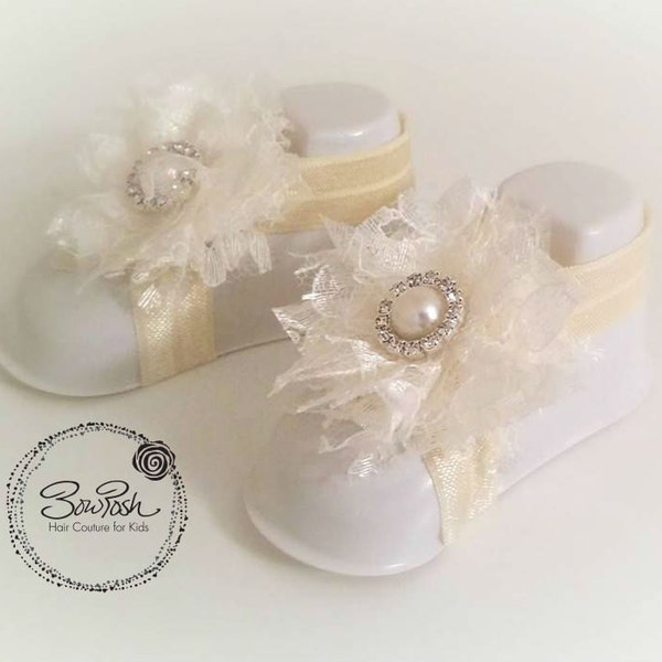 Ivory Baby Sandals Etsy