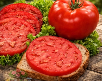 Park's Whopper Tomato Live Plants, Large Fruit Starter Set (2 Plants)