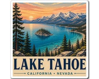 Imán cuadrado, Lago Tahoe